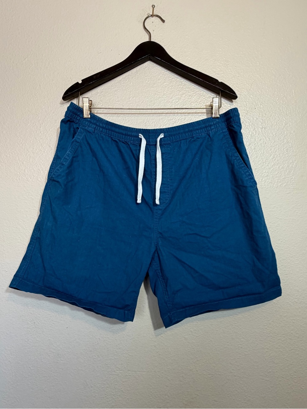 Men's Cotton On Blue Shorts with Drawstring XL